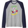 Dora (2024) Boots That’s Bananas Raglan Baseball Tee(Navy Blue/Athletic Heather)