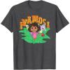 Dora (2024) Dora Boots and Map Vamos T-Shirt(Dark Heather Grey)