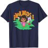 Dora (2024) Dora Boots and Map Vamos T-Shirt(Navy Blue)