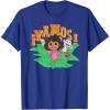 Dora (2024) Dora Boots and Map Vamos T-Shirt(Royal Blue)