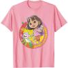 Dora (2024) Dora and Boots Team T-Shirt(Pink)
