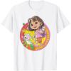 Dora (2024) Dora and Boots Team T-Shirt(White)