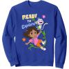 Dora (2024) Ready to Explore Sweatshirt(Royal Blue)