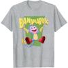 Dora the Explorer Cute Boots Bananarific Big Chest Logo T-Shirt(Heather Grey)