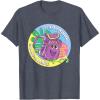 Dora the Explorer I’m Backpack Mo-Mo-Mochila! Chest Logo T-Shirt(Heather Blue)