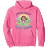 Dora the Explorer ¡Pudimos Juntos! We Did It Together! Logo Pullover Hoodie(Bright Pink)