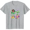 Kids Dora (2024) – Character Grid T-Shirt(Heather Grey)