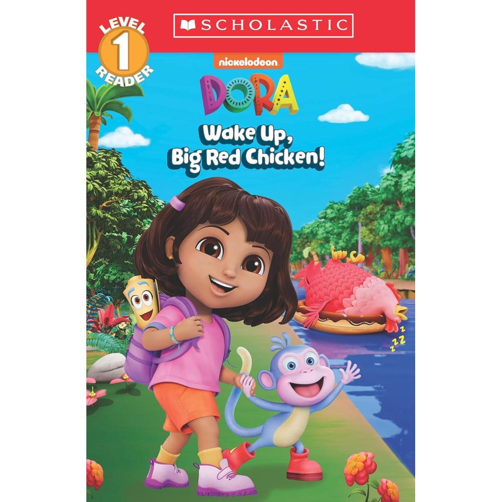 imageDora Wake Up Big Red Chicken Scholastic Reader Level 1