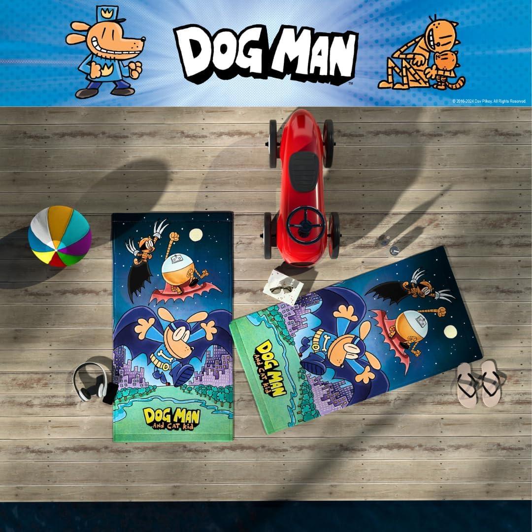 imageFranco Dora The Explorer Kids Super Soft Cotton BathPoolBeach Towel 58 in x 28 in Offically Licensed ProductDog Man