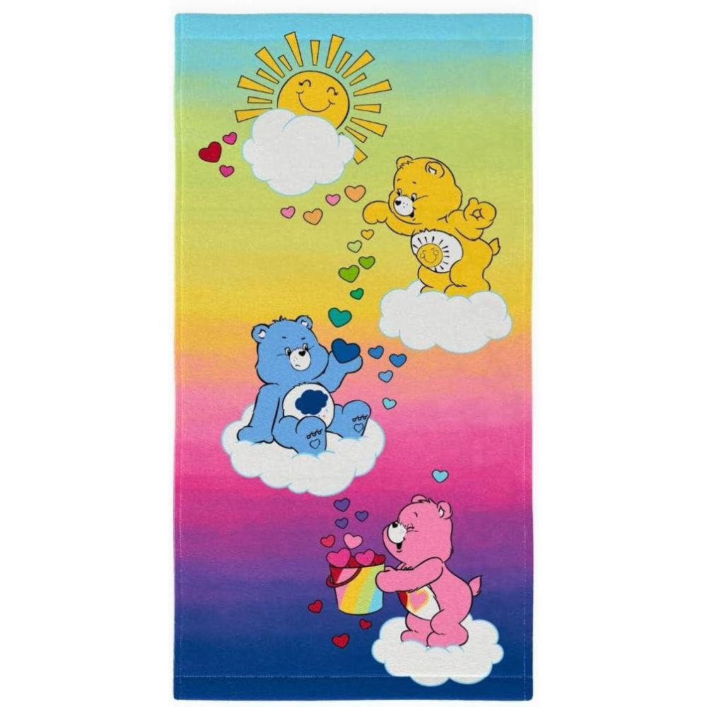imageFranco Dora The Explorer Kids Super Soft Cotton BathPoolBeach Towel 58 in x 28 in Offically Licensed ProductCare Bears Classic