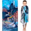 Franco Dora The Explorer Kids Super Soft Cotton Bath/Pool/Beach Towel, 58 in x 28 in, (Offically Licensed Product)(Batman)