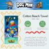 Franco Dora The Explorer Kids Super Soft Cotton Bath/Pool/Beach Towel, 58 in x 28 in, (Offically Licensed Product)(Dog Man)