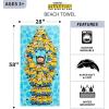 Franco Dora The Explorer Kids Super Soft Cotton Bath/Pool/Beach Towel, 58 in x 28 in, (Offically Licensed Product)(Minions the Rise of Gru)
