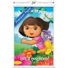 Trends International Nickelodeon Dora The Explorer – Explore Wall Poster, 22.375″ x 34″, Premium Unframed Version(Premium Print and White Hanger Bundle)