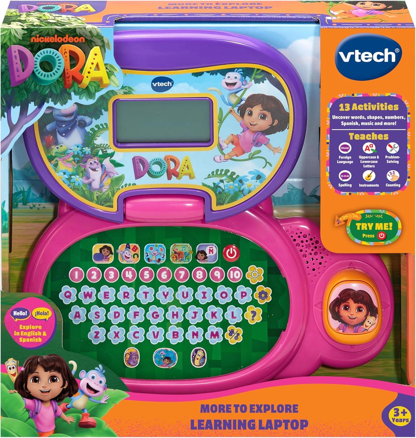 imageVTech Dora More to Explore Learning Laptop