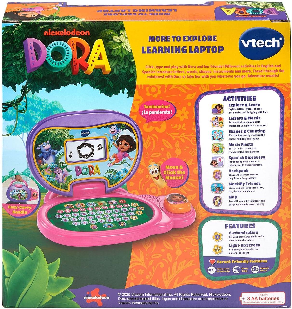 imageVTech Dora More to Explore Learning Laptop