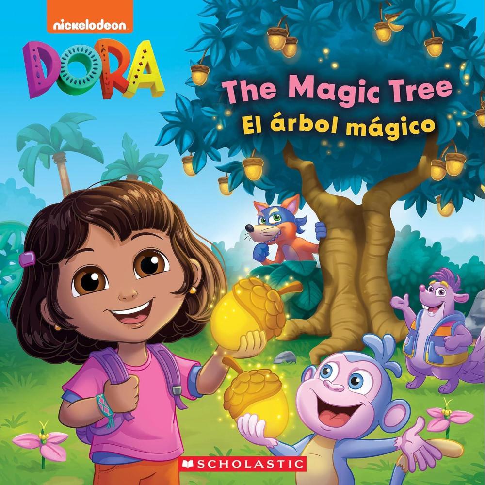 imageDora The Magic Tree El rbol mgico Dora Storybook
