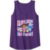 Dora the Explorer ¡Mejores Amigos! Best Friends Chest Logo Tank Top(Purple)