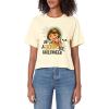 Dora the Explorer An A-Dora-Ble Halloween Women’s Crop Top(Beige)