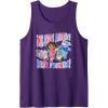 Dora the Explorer ¡Mejores Amigos! Best Friends Chest Logo Tank Top(Purple)