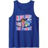 Dora the Explorer ¡Mejores Amigos! Best Friends Chest Logo Tank Top(Royal Blue)