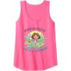 Dora the Explorer ¡Pudimos Juntos! We Did It Together! Logo Tank Top(Neon Pink)