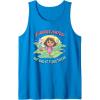 Dora the Explorer ¡Pudimos Juntos! We Did It Together! Logo Tank Top(Sapphire Blue)