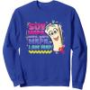 Dora the Explorer Soy Mapa Mapa Mapa Colorful Sketch Logo Sweatshirt(Royal Blue)