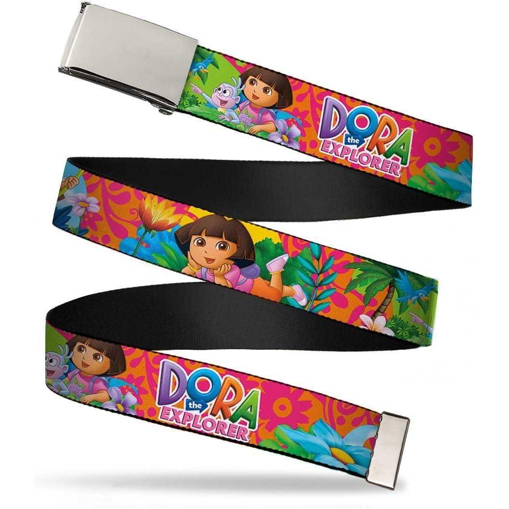 image:imageDora the Explorer Mens BuckleDown Web Belt 125Multicolor