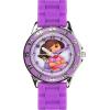 Accutime Dora the Explorer by Nickelodeon Analog Quartz Watch for Kids – Purple Time-Teaching Watch with Easy-Read Dial