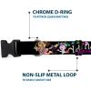Buckle-Down “Dora & Boots Pose/Floral LET’S PLAY!/VAMOS A JUGAR! Black/White/Multicolor” Plastic Clip Collar, 1/2″ x 6-9″/Small(1/2″ Wide – Fits 6-9″ Neck – Small)