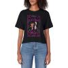 Dora the Explorer Let’s Check The Map! Framed Portrait Women’s Crop Top(Black)