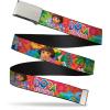 Dora the Explorer Men’s Buckle-Down Web Belt 1.25″(Multicolor)