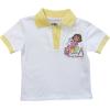DORA girls Dora the Explorer Girls’ 2-piece Embroidered Polo & Skort Outfit Set |Toddler(White/Yellow)
