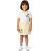 DORA girls Dora the Explorer Girls’ 2-piece Embroidered Polo & Skort Outfit Set |Toddler(White/Yellow)