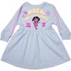 Dora Girls Dora The Explorer Girls’ Puff Ink Long Sleeve Front & Back Toddler Dress(Pale Blue)