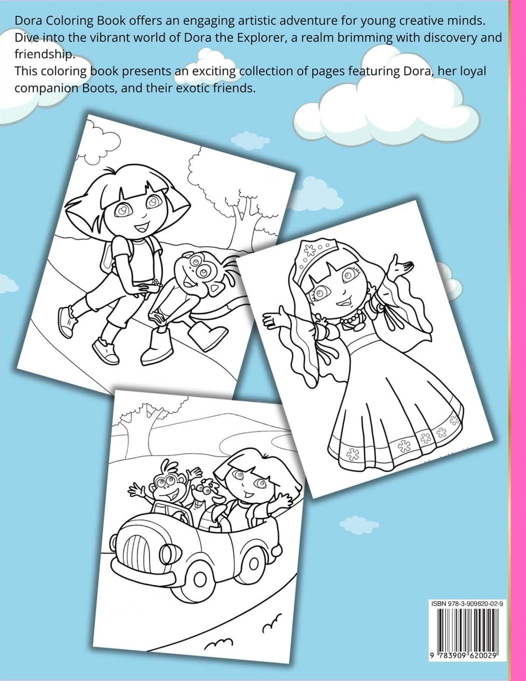 image:imageDora Coloring Book Great Activity Book to Color All Your Favorite Dora the Explorer Characters